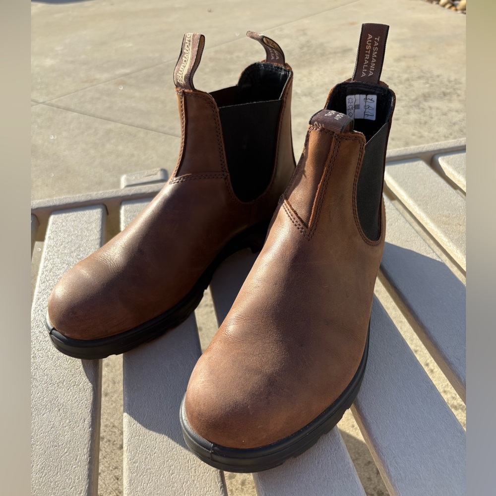 Men's Brown Leather Blundstone Chelsea Boots